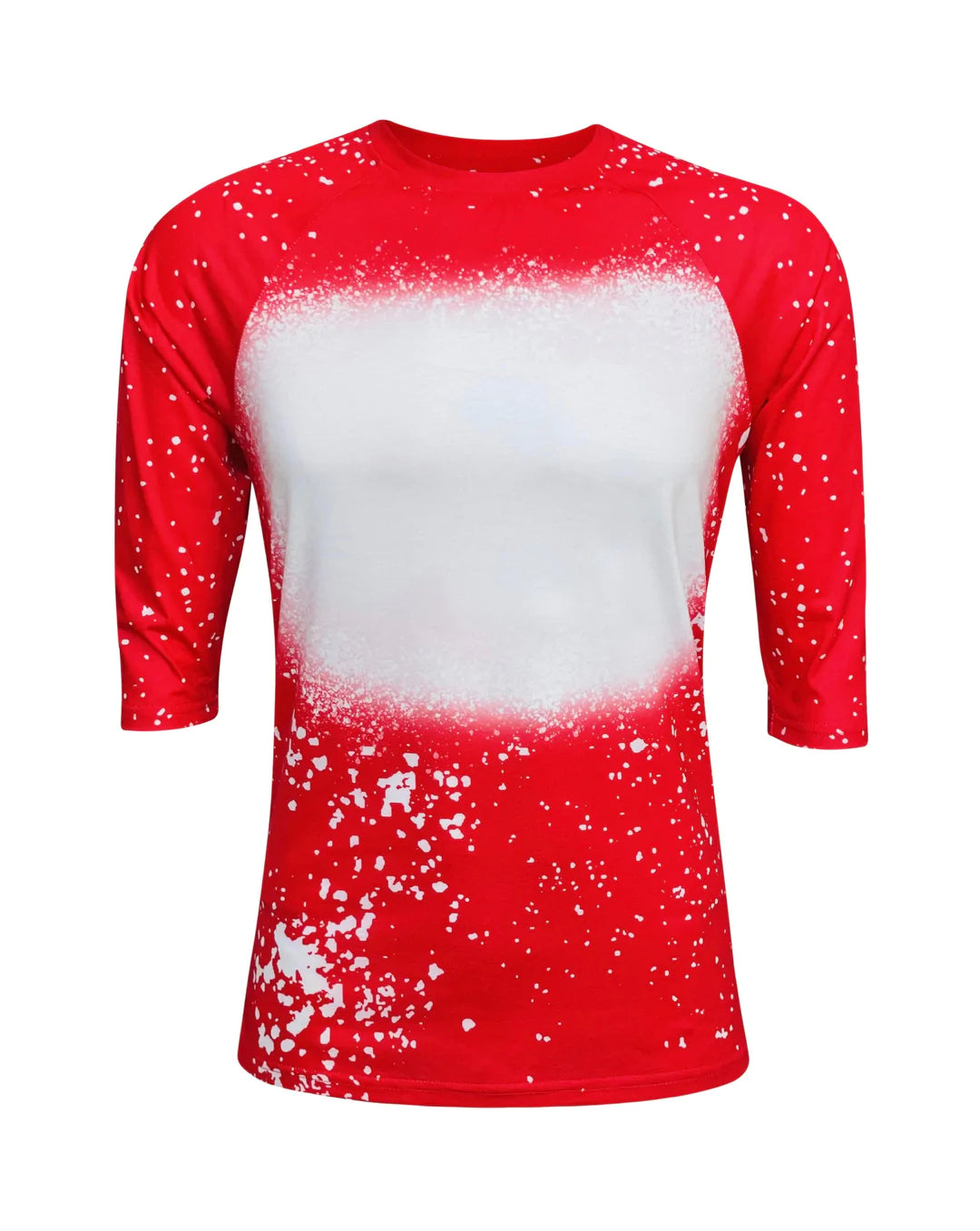 RAGLAN Adult Faux Bleached Shirts, ready for Sublimation, Style #1