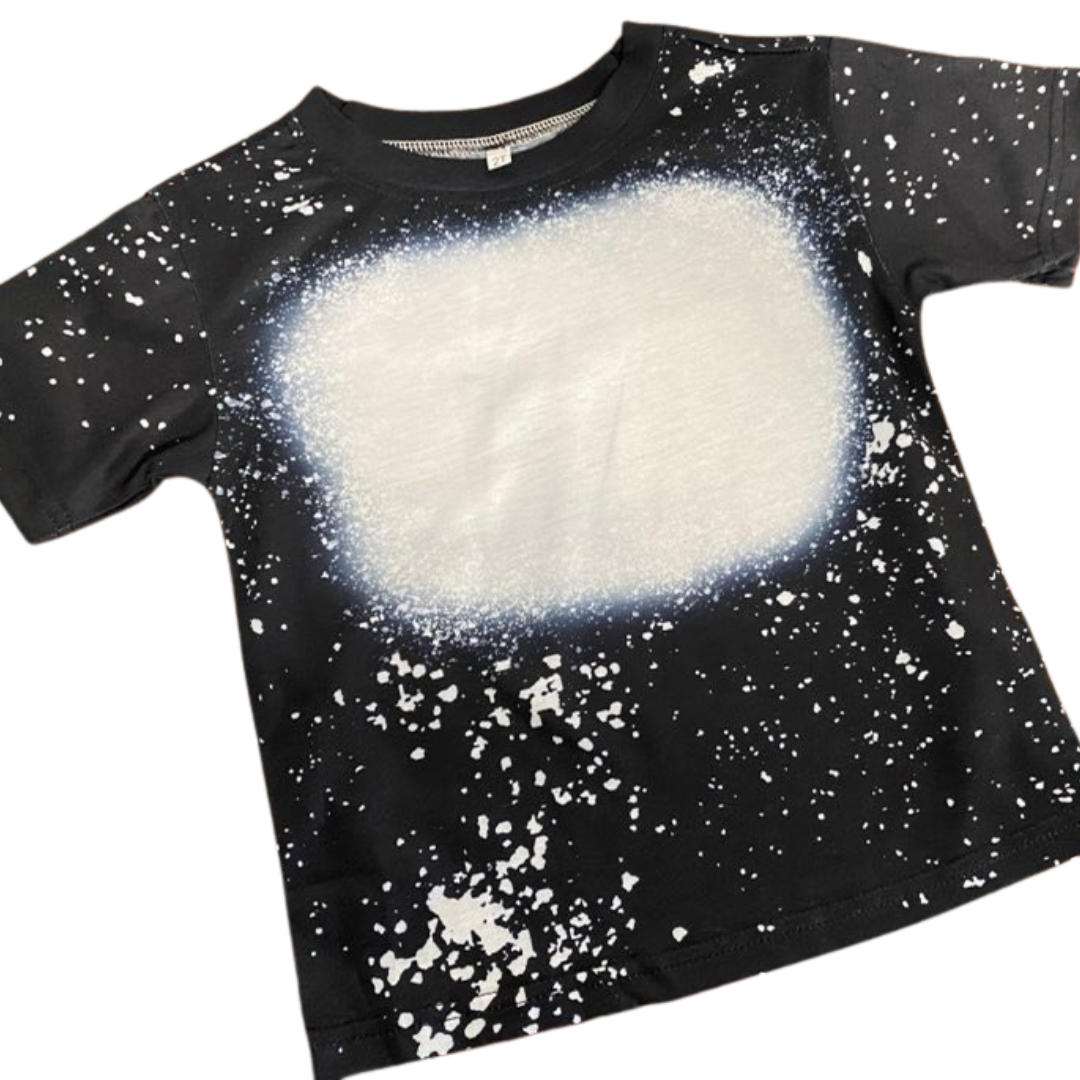 Youth Unisex Faux Bleached Shirts, ready for Sublimation or Screen Transfer